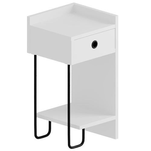 Noptieră ORION dreapta 1 raft 1 sertar 32 x 61 cm, Opțiuni culoare