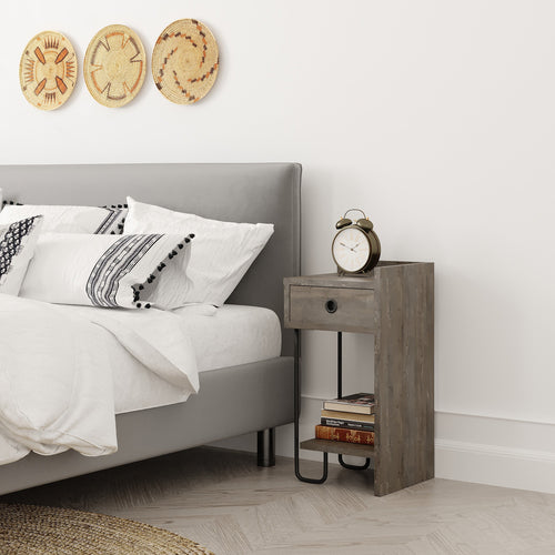 Noptieră ORION dreapta 1 raft 1 sertar 32 x 61 cm, Opțiuni culoare