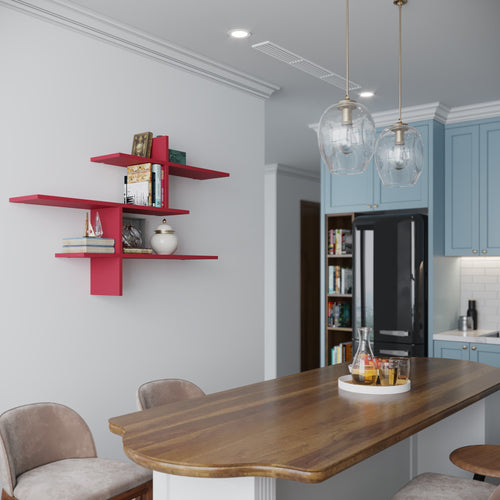 Raft de perete GRETEL 123 x 80 cm, Opțiuni culoare