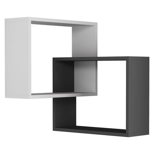 Raft de perete CHAIN 60 x 68 cm, Opțiuni culoare