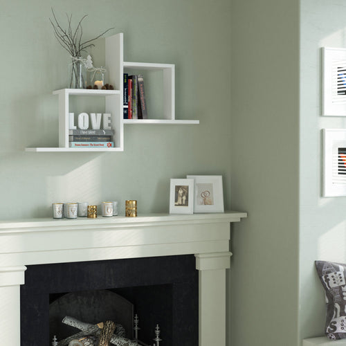 Raft de perete LOVE 86 x 58 cm, Opțiuni culoare