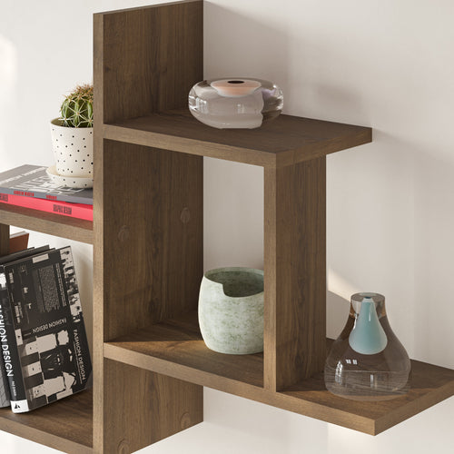 Raft de perete LOVE 86 x 58 cm, Opțiuni culoare - Maroom