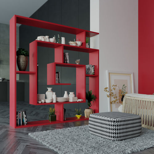 Bibliotecă DALI 8 rafturi 125 x 129 cm, Opțiuni culoare