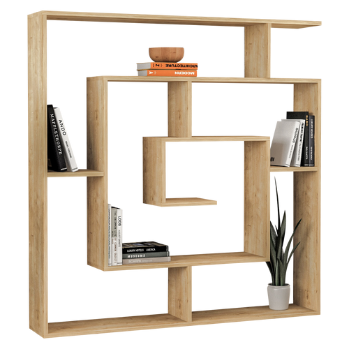 Bibliotecă DALI 8 rafturi 125 x 129 cm, Opțiuni culoare