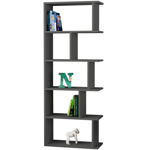 Bibliotecă BERLIN 5 rafturi 62 x 159 cm, Opțiuni culoare