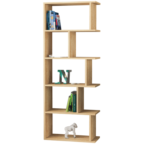 Bibliotecă BERLIN 5 rafturi 62 x 159 cm, Opțiuni culoare