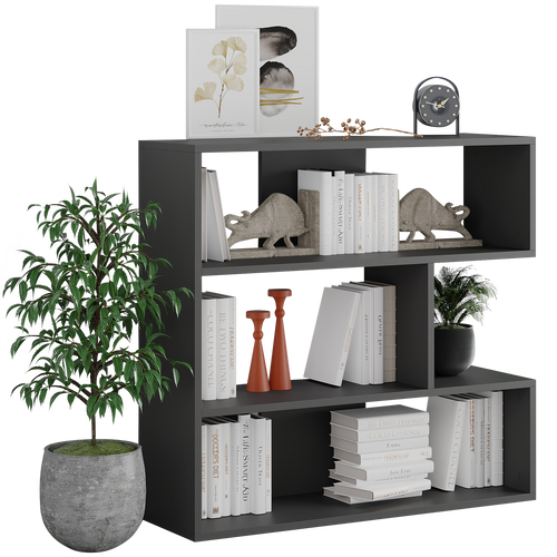 Bibliotecă ANJELIQUE 3 rafturi 94 x 89 cm, Opțiuni culoare