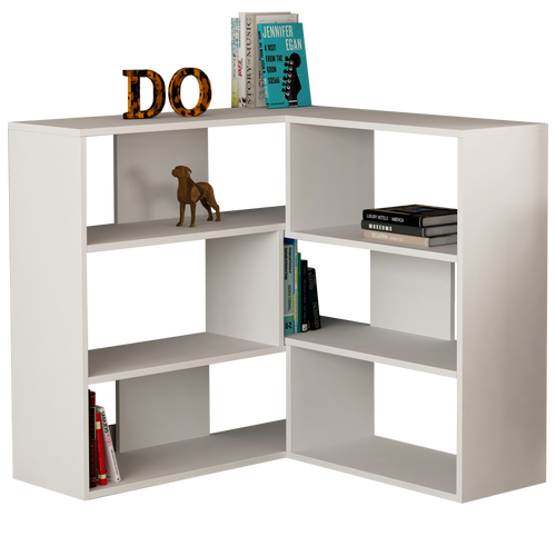 Bibliotecă ANJELIQUE 6 rafturi 158 x 89 cm, Opțiuni culoare - Maroom