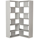 Bibliotecă ANJELIQUE 12 rafturi 94 x 179 cm, Opțiuni culoare