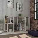 Bibliotecă MOSAIC 10 rafturi 96 x 169 cm, Opțiuni culoare