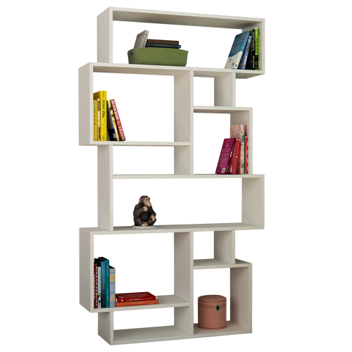 Bibliotecă MOSAIC 10 rafturi 96 x 169 cm, Opțiuni culoare