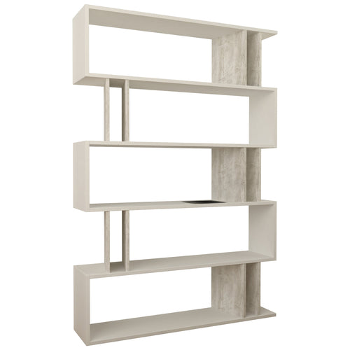 Bibliotecă ELVIS 5 rafturi 110 x 161 cm, Opțiuni culoare