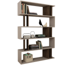 Bibliotecă ELVIS 5 rafturi 110 x 161 cm, Opțiuni culoare