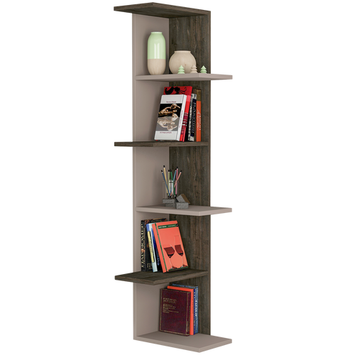 Bibliotecă JUMP 5 rafturi 37 x 141 cm, Opțiuni culoare