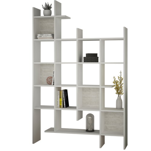 Bibliotecă MATRIX 15 rafturi 122 x 188 cm, Opțiuni culoare