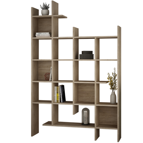 Bibliotecă MATRIX 15 rafturi 122 x 188 cm, Opțiuni culoare