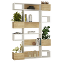 Bibliotecă BOTANIC 9 rafturi 120 x 171 cm, Opțiuni culoare