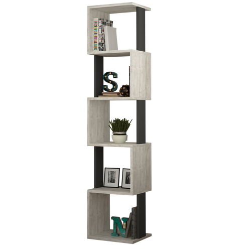 Bibliotecă SNAKE 5 rafturi 35 x 161 cm, Opțiuni culoare