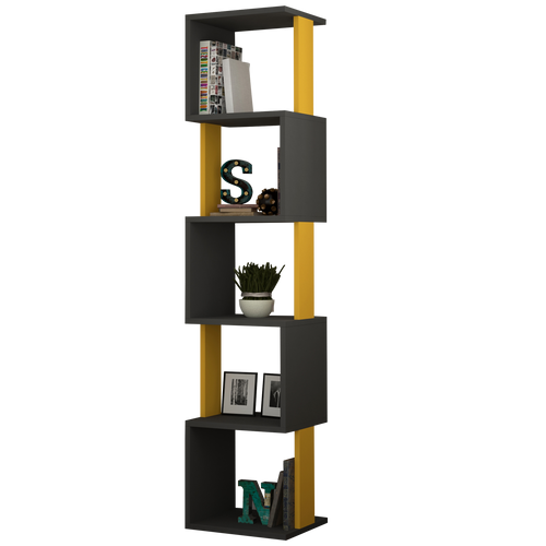 Bibliotecă SNAKE 5 rafturi 35 x 161 cm, Opțiuni culoare