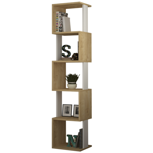 Bibliotecă SNAKE 5 rafturi 35 x 161 cm, Opțiuni culoare