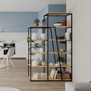 Bibliotecă AURA 5 rafturi 110 x 178 cm, Opțiuni culoare