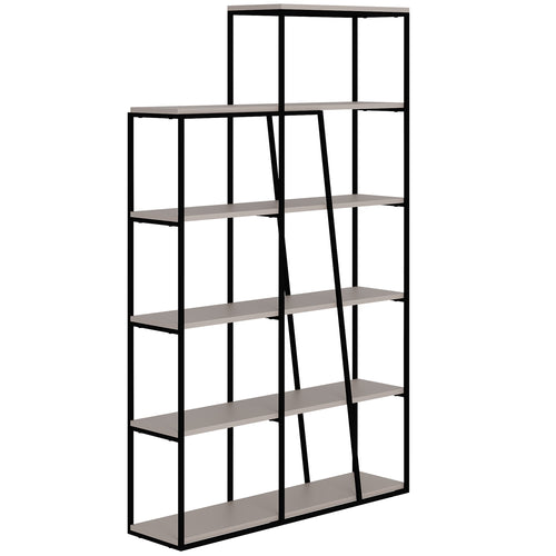 Bibliotecă AURA 5 rafturi 110 x 178 cm, Opțiuni culoare