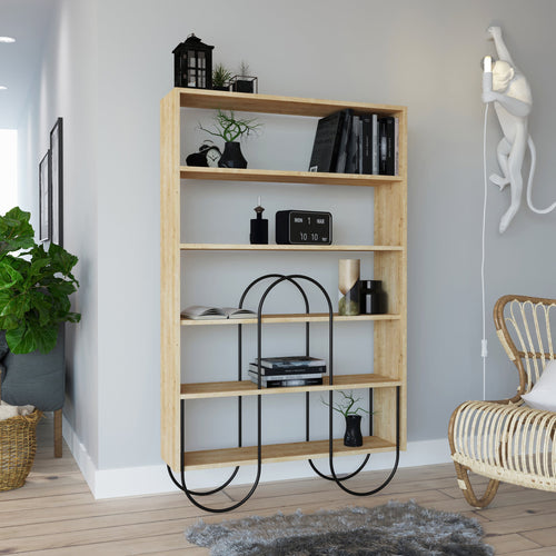 Bibliotecă MAVERICK 5 rafturi 97 x 159 cm, Opțiuni culoare