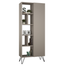 Bibliotecă DOVE 7 rafturi 1 ușă 81 x 191 cm, Opțiuni culoare