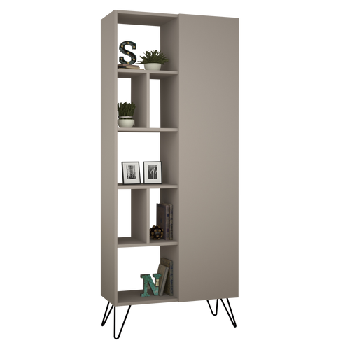 Bibliotecă DOVE 7 rafturi 1 ușă 81 x 191 cm, Opțiuni culoare