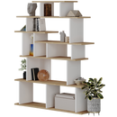 Bibliotecă CASTLE 16 rafturi 120 x 149 cm