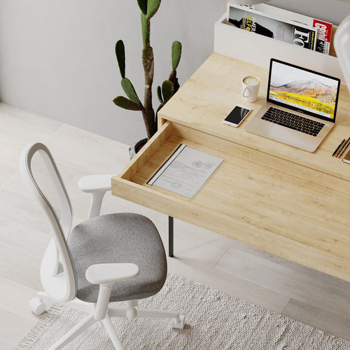 Birou MABEL 1 raft 1 sertar 110 x 60 cm, Opțiuni culoare