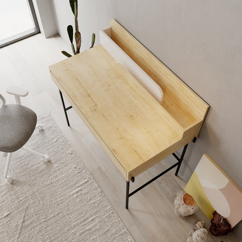 Birou MABEL 1 raft 1 sertar 110 x 60 cm, Opțiuni culoare