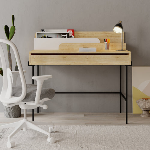 Birou MABEL 1 raft 1 sertar 110 x 60 cm, Opțiuni culoare