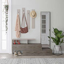 Set cuier și pantofar cu oglindă TRINITY 137 cm, Opțiuni culoare