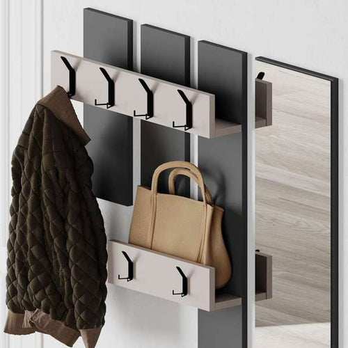 Set cuier și pantofar cu oglindă NOVA 100 cm, Opțiuni culoare