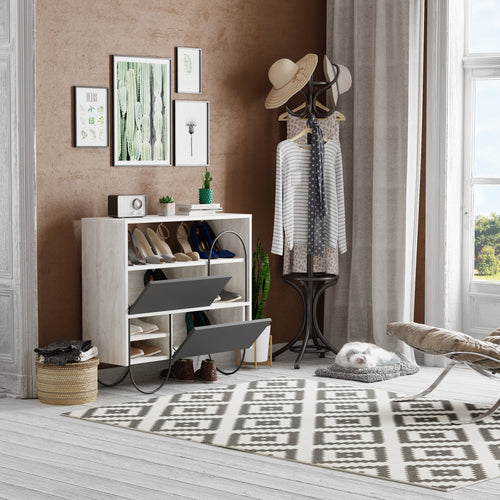 Pantofar MAVERICK 4 rafturi 2 uşi 97 cm, Opțiuni culoare