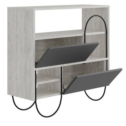 Pantofar MAVERICK 4 rafturi 2 uşi 97 cm, Opțiuni culoare