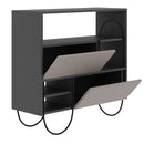 Pantofar MAVERICK 4 rafturi 2 uşi 97 cm, Opțiuni culoare