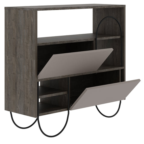 Pantofar MAVERICK 4 rafturi 2 uşi 97 cm, Opțiuni culoare