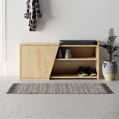 Bancheta PROPER 2 rafturi 1 ușă 104 cm, Opțiuni culoare