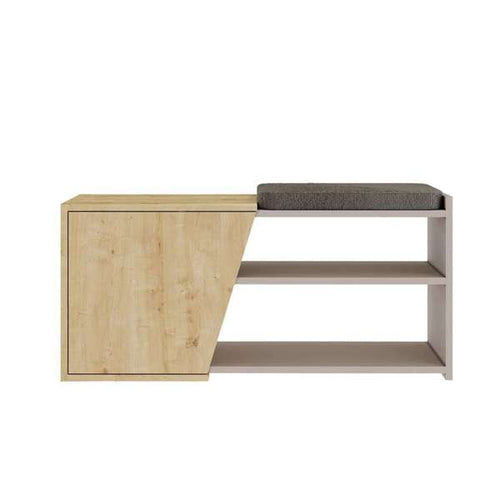 Bancheta PROPER 2 rafturi 1 ușă 104 cm, Opțiuni culoare