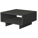 Măsuță cafea TUNNEL 1 raft 60 x 60 cm, Opțiuni culoare