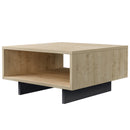 Măsuță cafea TUNNEL 1 raft 60 x 60 cm, Opțiuni culoare