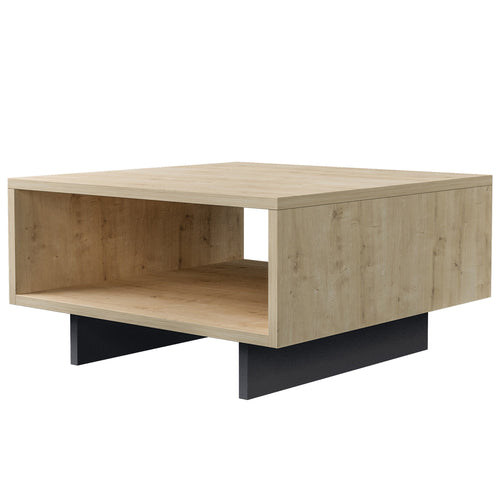 Măsuță cafea TUNNEL 1 raft 60 x 60 cm, Opțiuni culoare