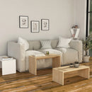 Măsuță cafea KATYA 3 bucăți 65 x 30 cm, Opțiuni culoare