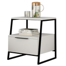 Noptieră AURA 1 raft 1 uşă 45 x 50 cm, Opțiuni culoare