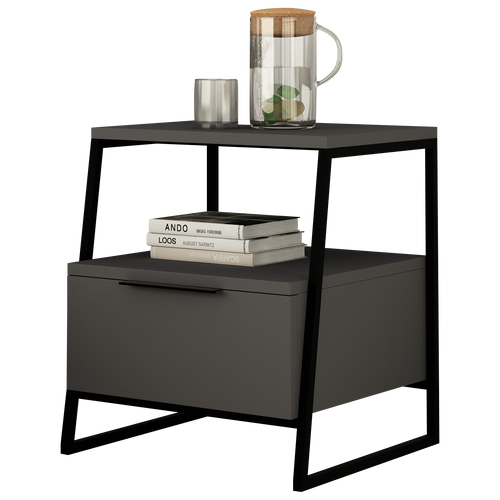 Noptieră AURA 1 raft 1 uşă 45 x 50 cm, Opțiuni culoare