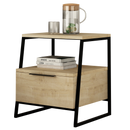 Noptieră AURA 1 raft 1 uşă 45 x 50 cm, Opțiuni culoare