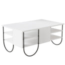 Măsuță cafea MAVERICK 2 rafturi 94 x 60 cm, Opțiuni culoare