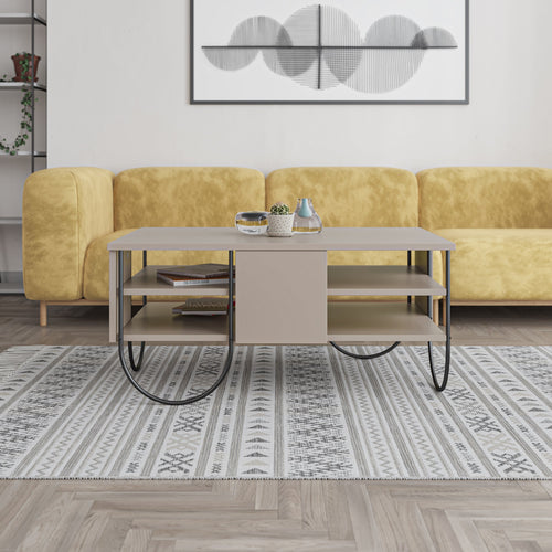 Măsuță cafea MAVERICK 2 rafturi 94 x 60 cm, Opțiuni culoare